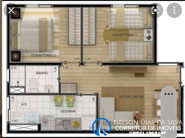 Apartamento para Locação em Taboão da Serra - 3